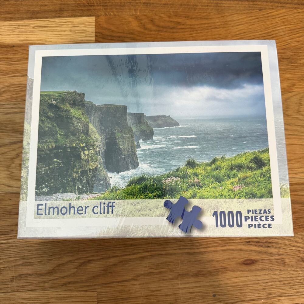 Cliffs of Moher Ireland 1000 Piece Jigsaw Puzzle New/Sealed Elmoher Cliff